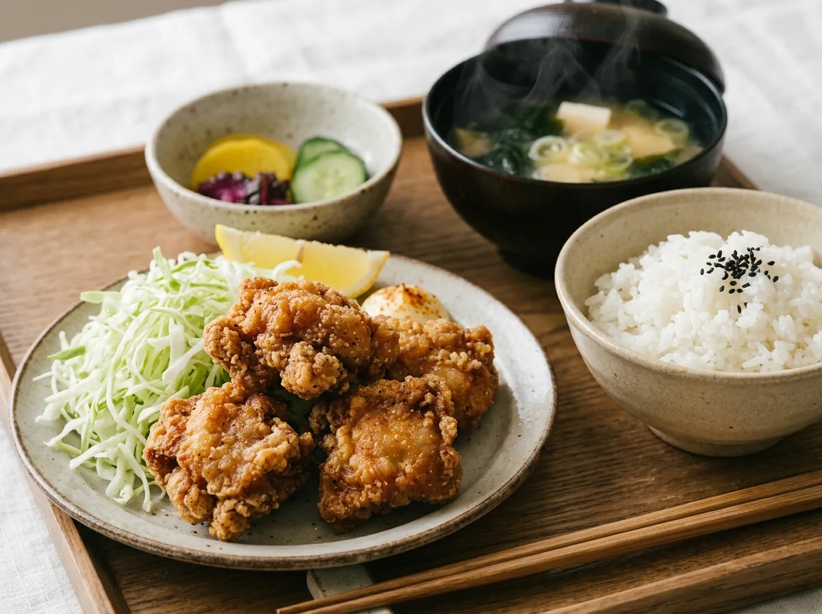 唐揚げ定食